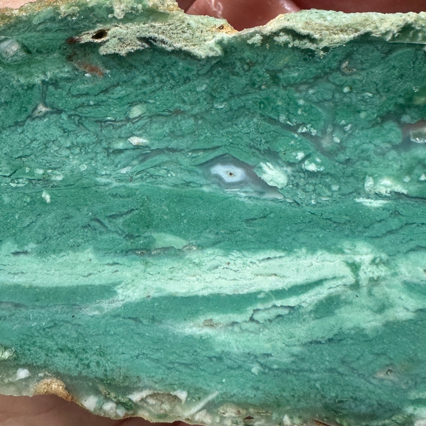 CHROME CHALCEDONY Slab - 107 grams