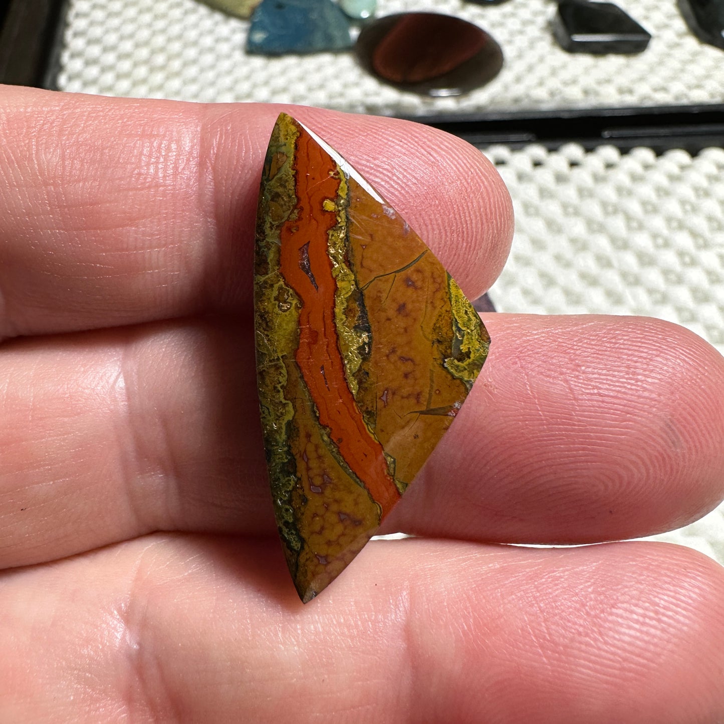 MOROCCAN SEAM AGATE cabochon