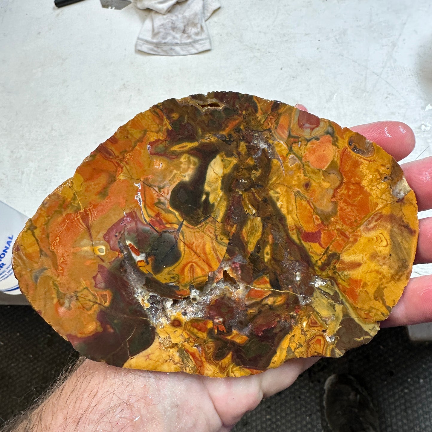 AMAZON VALLEY JASPER Slab - 265 grams