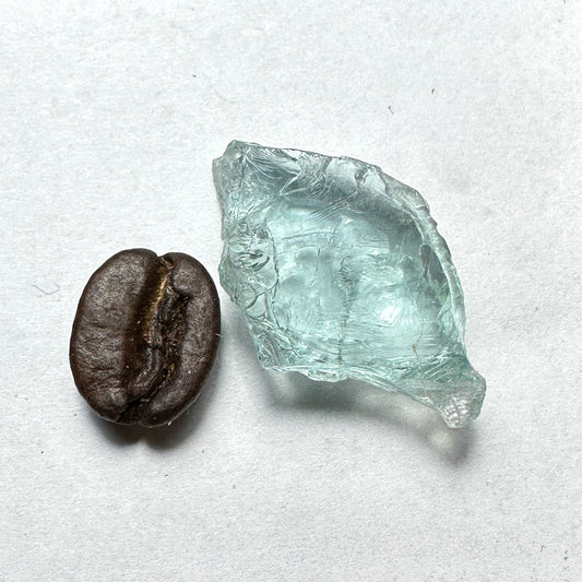 14.56ct AQUAMARINE BERYL Facet Rough