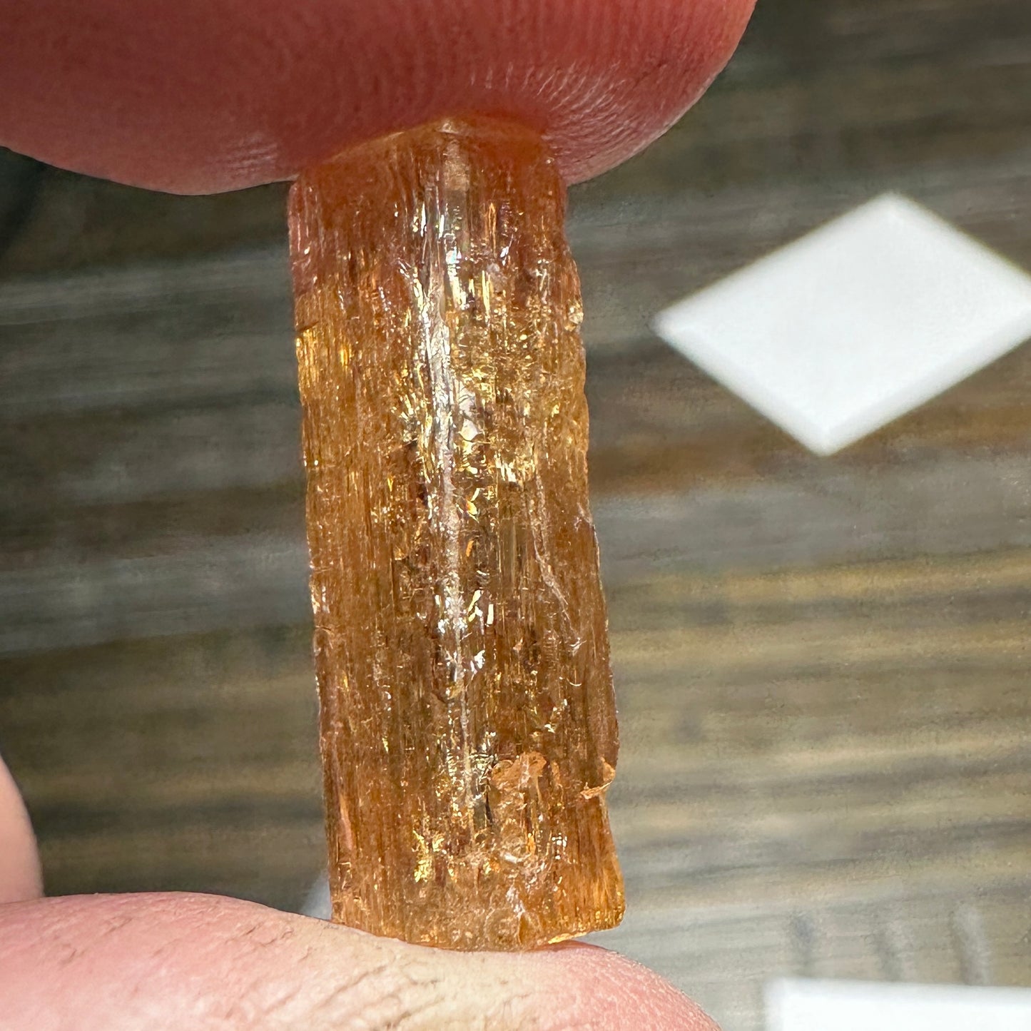 12.40ct IMPERIAL TOPAZ Facet Rough