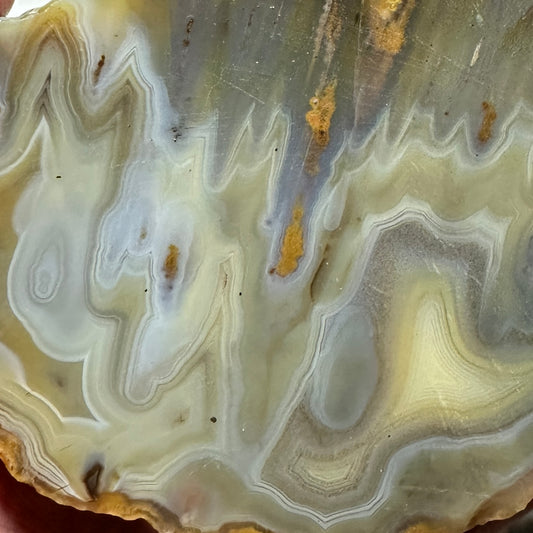 EAST TIMOR AGATE Faced Rough - 1.75 Pounds