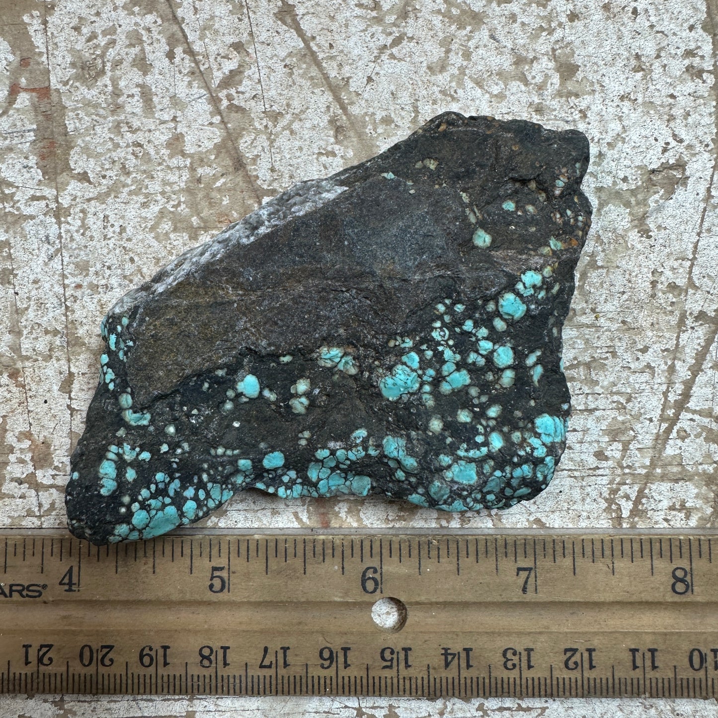 143 gram Hubei Turquoise rough