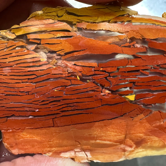 SUNSET HOWARDITE Slab - 58 grams