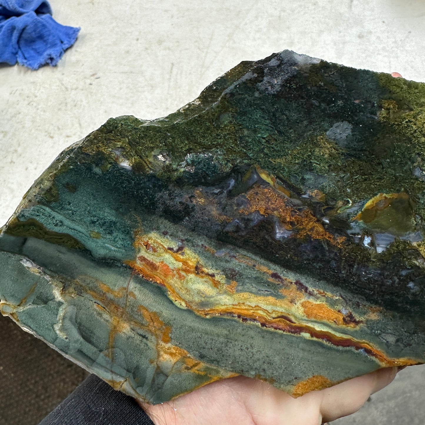 ECHO RIDGE JASPER Slab - 214 grams