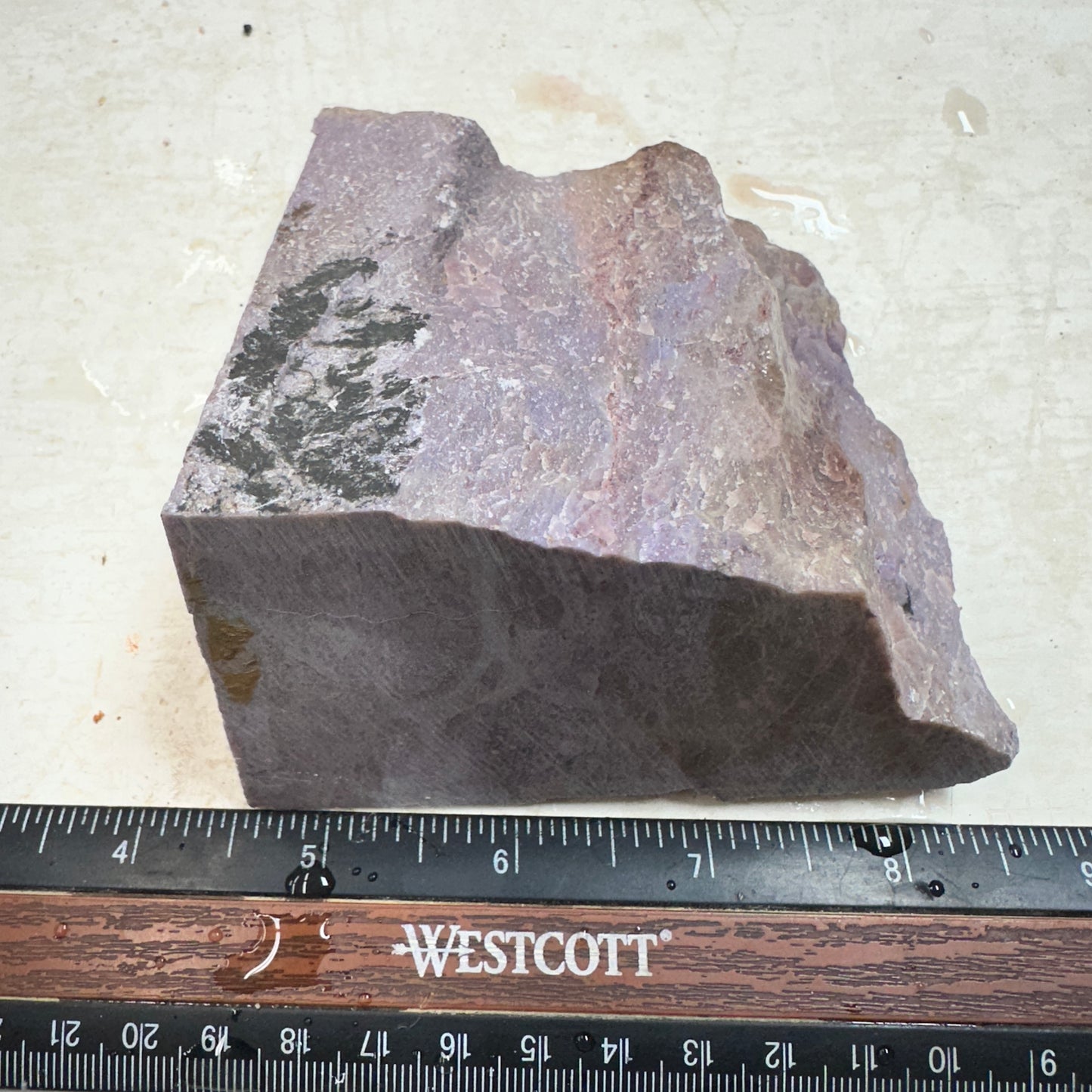 TURKISH PURPLE JADEITE Faced Rough - 1.52 Pounds