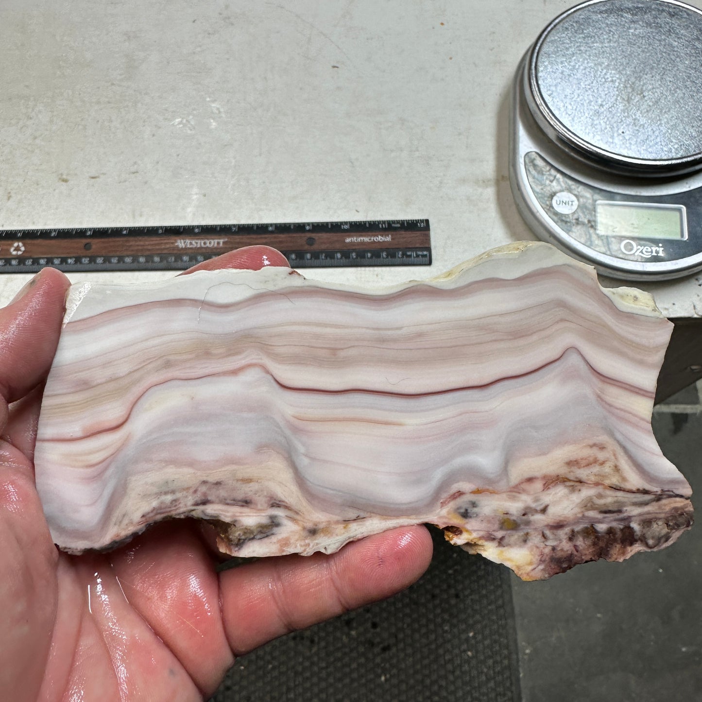 WINDY MOUNTAIN AGATE Slab - 206 grams