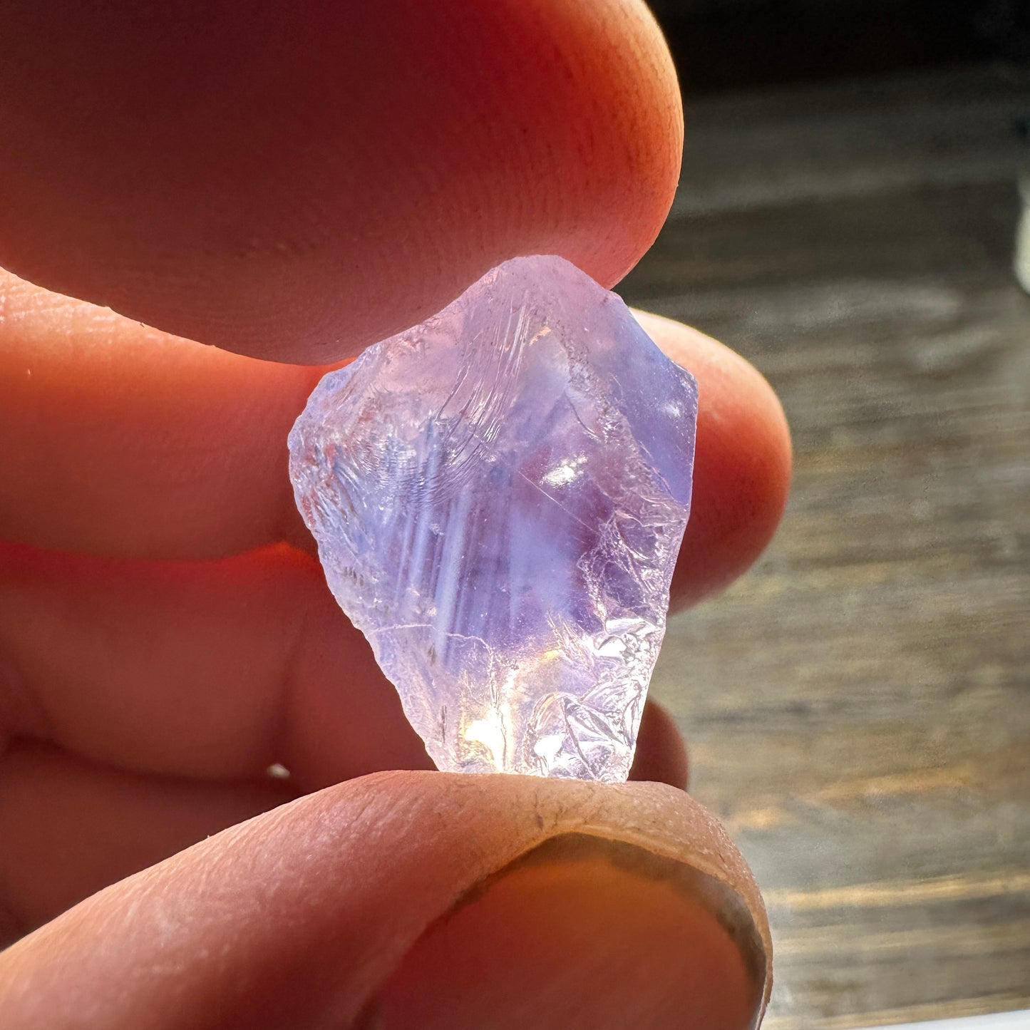 34.6ct LAVENDER QUARTZ Facet Rough