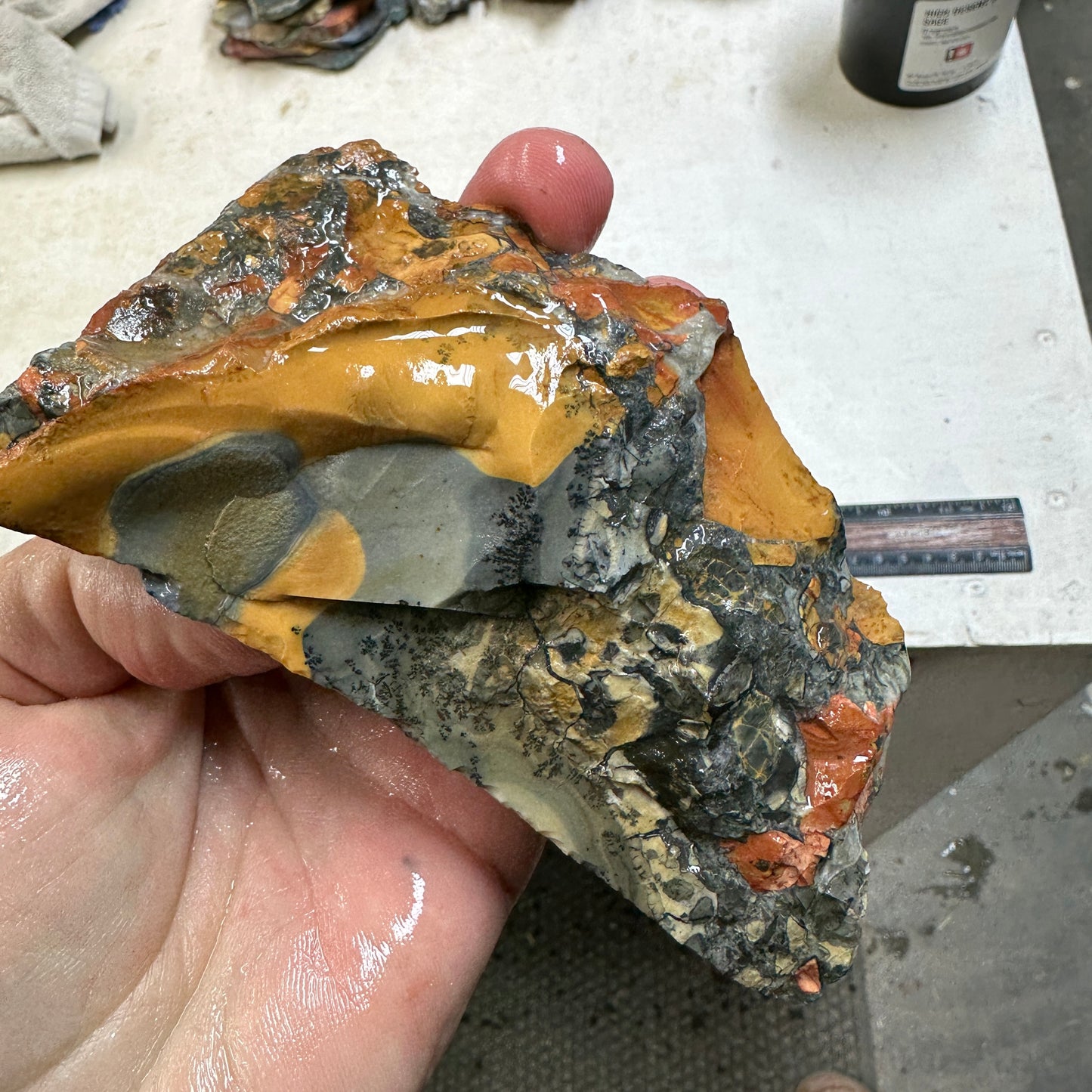MALIGANO JASPER Faced Rough - 1.32 Pounds