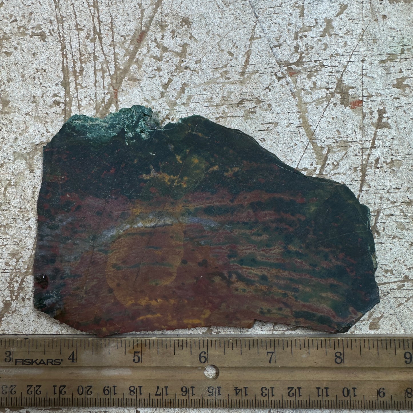 FANCY JASPER Slab - 157 grams