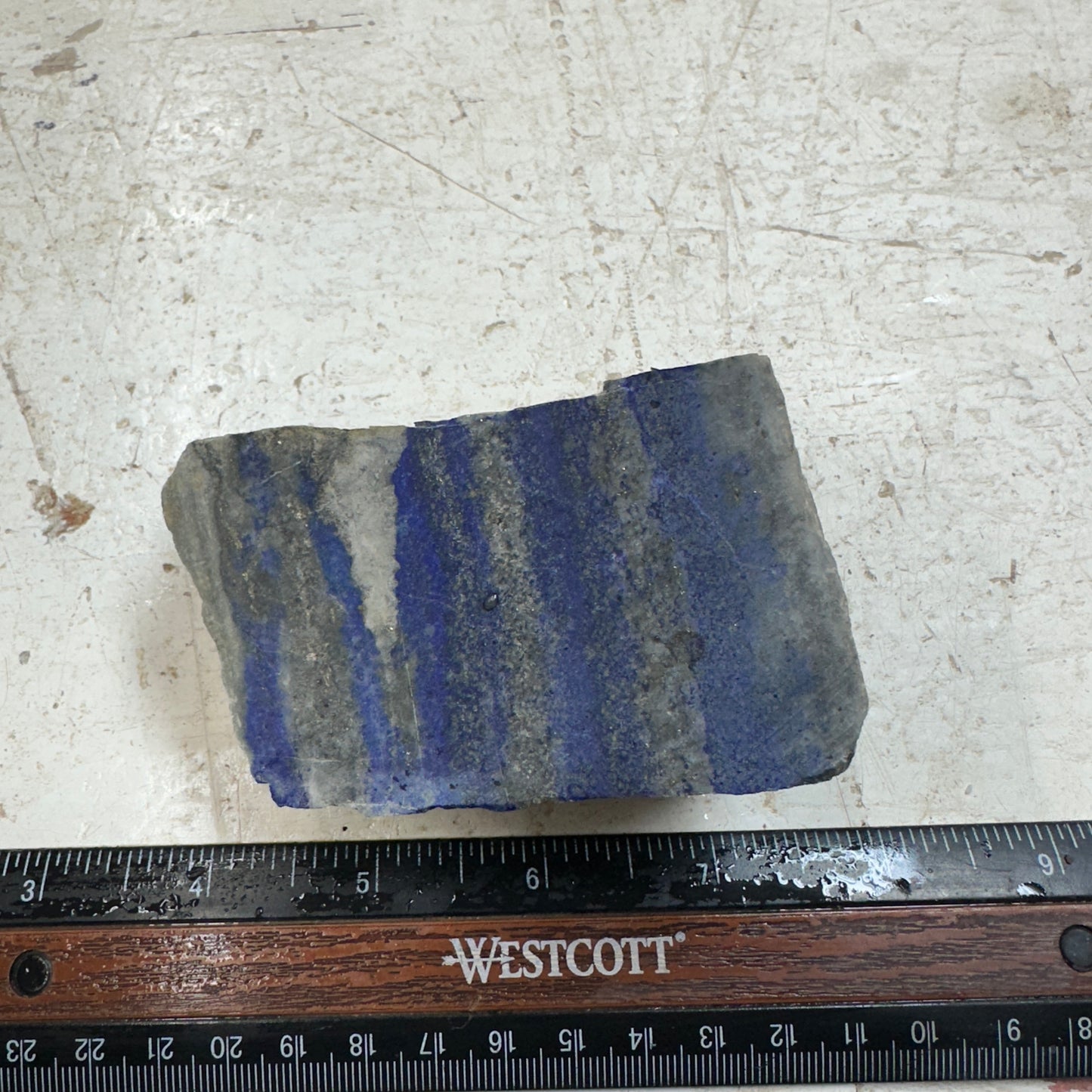 LAPIS LAZULI Faced Rough 1.06 pounds