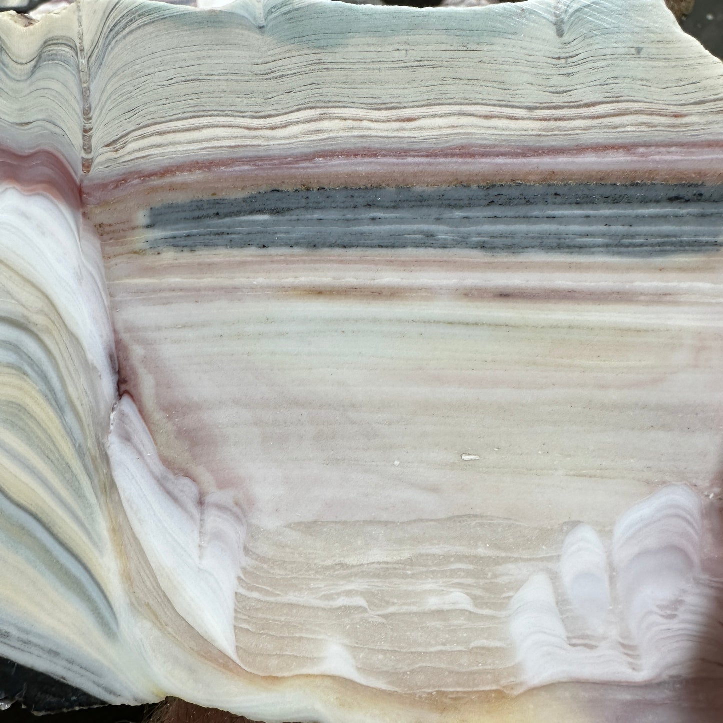 WINDY MOUNTAIN AGATE Slab - 412 grams