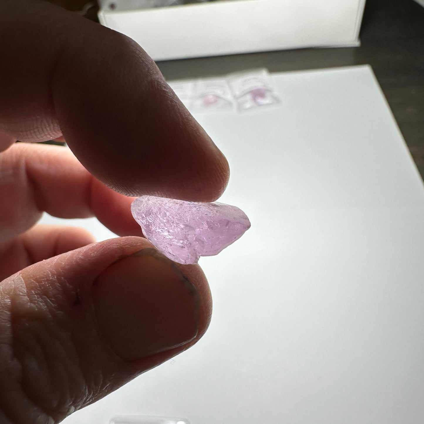 25.0ct KUNZITE Facet Rough