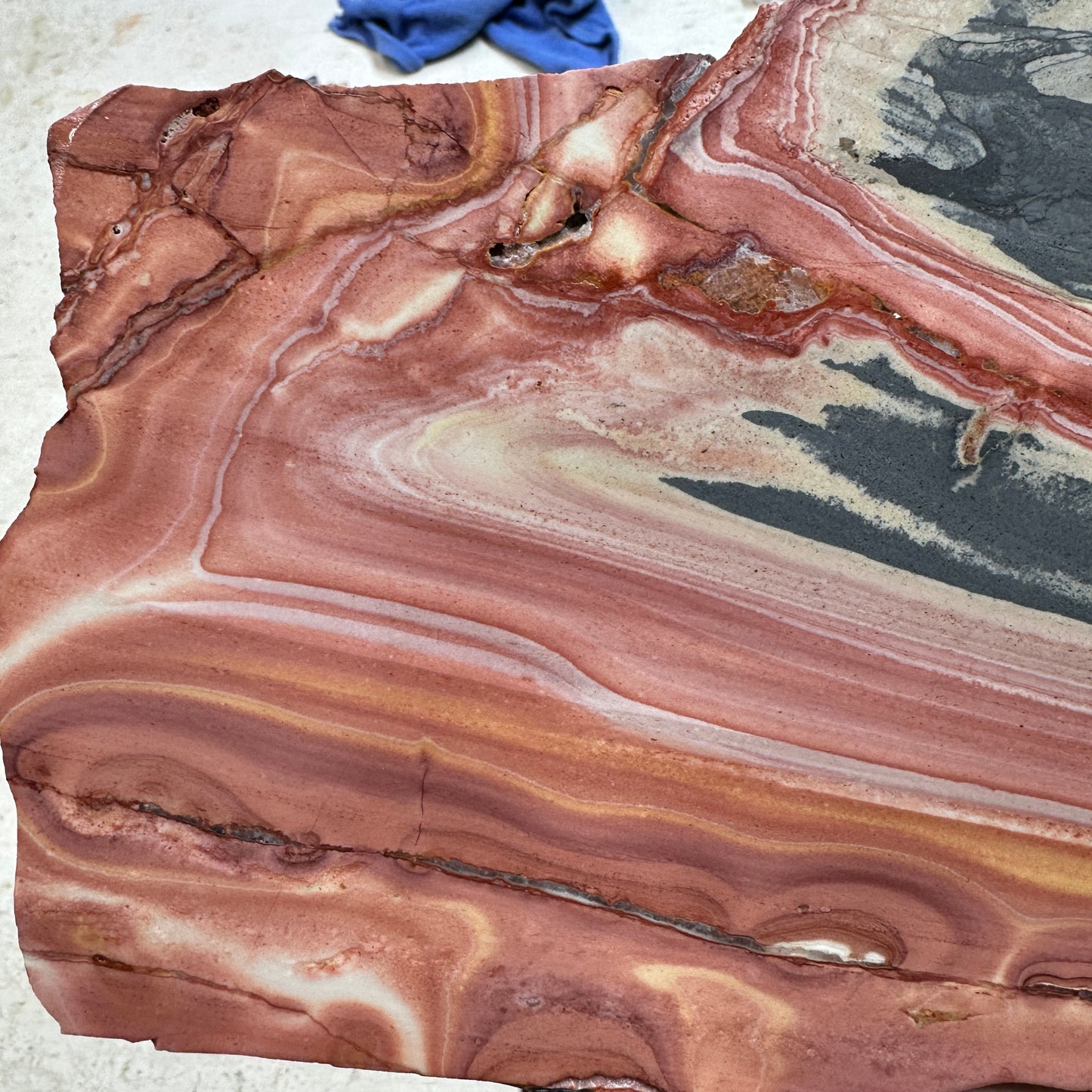 WINDY MOUNTAIN JASPER Slab - 528 grams