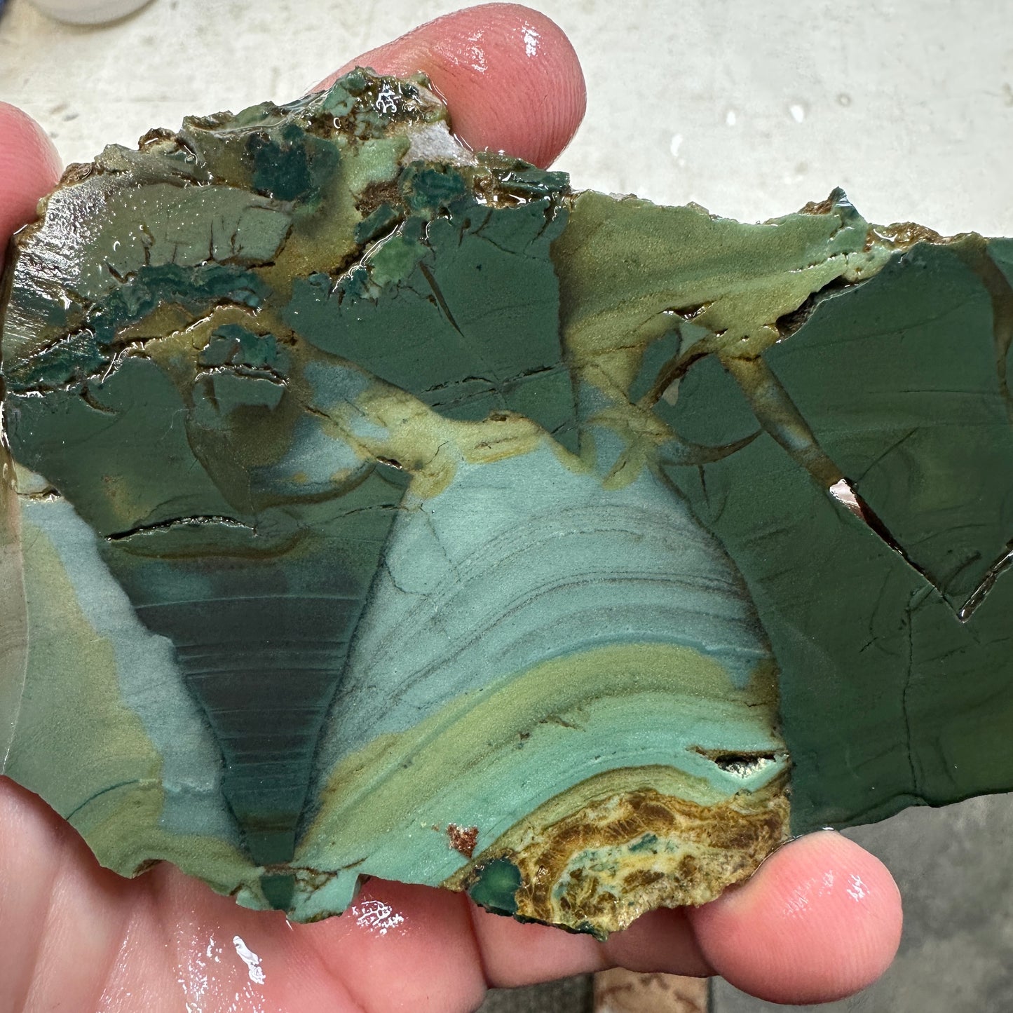 ECHO RIDGE JASPER Slab - 141 grams