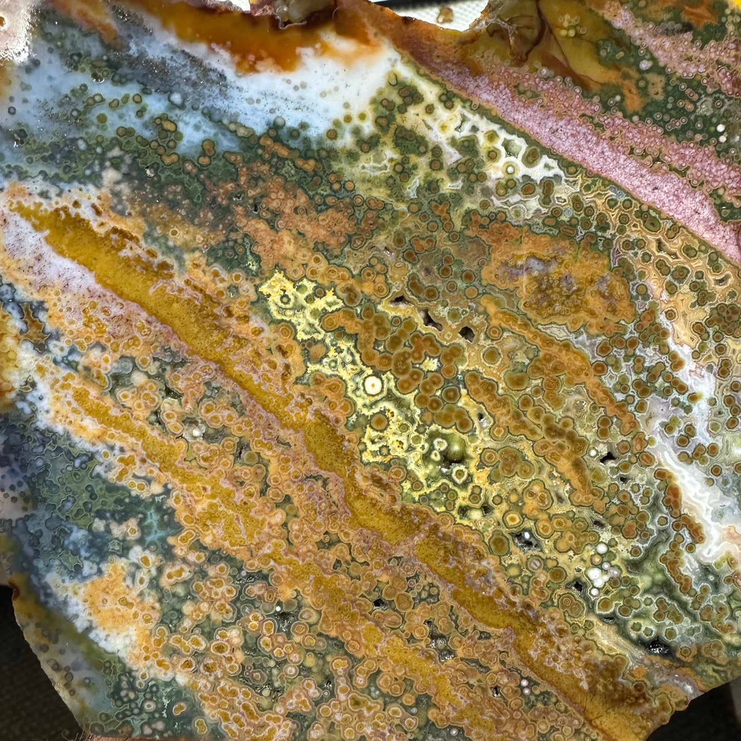 RIVER JASPER Slab - 356 grams