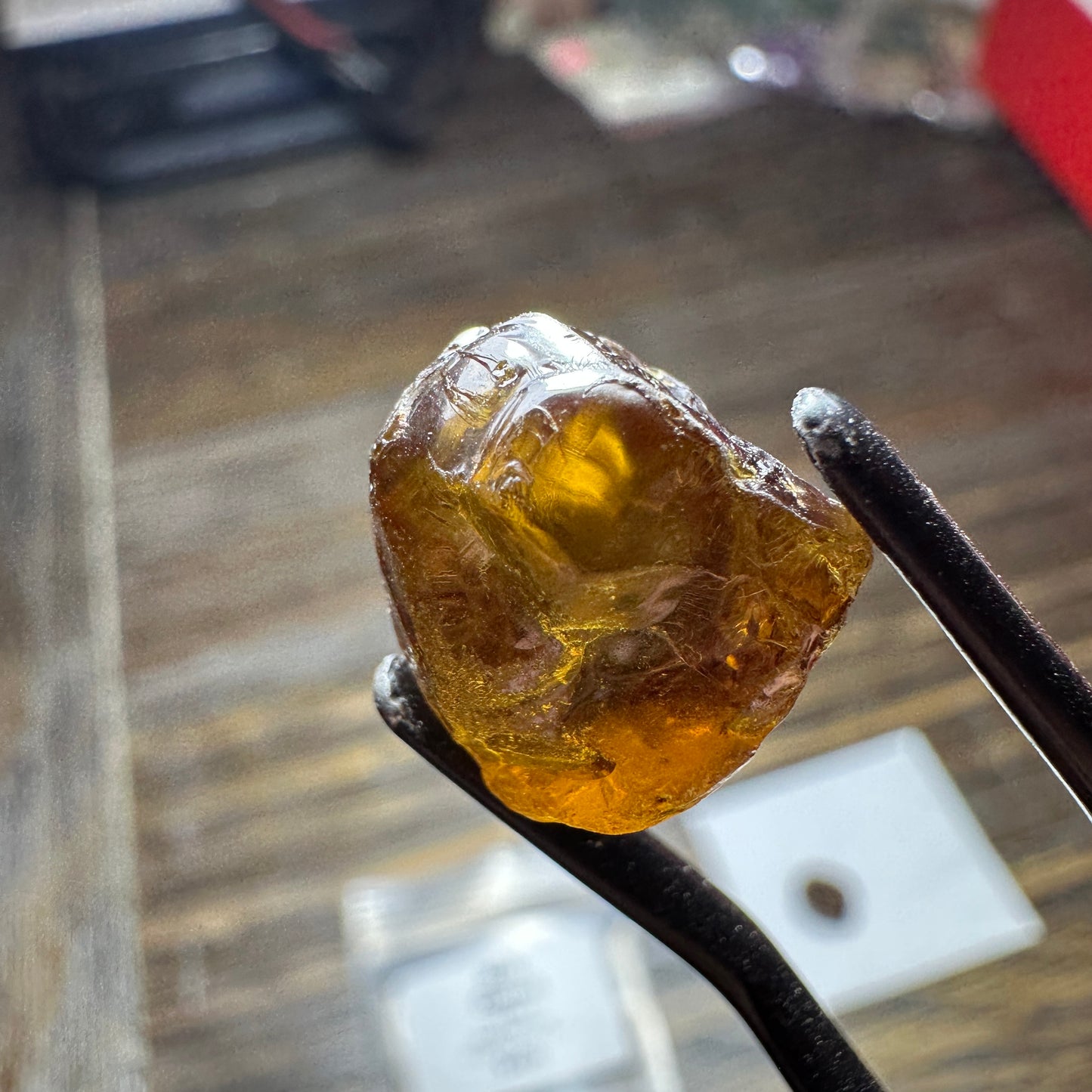 16.9ct MALI GARNET Facet Rough