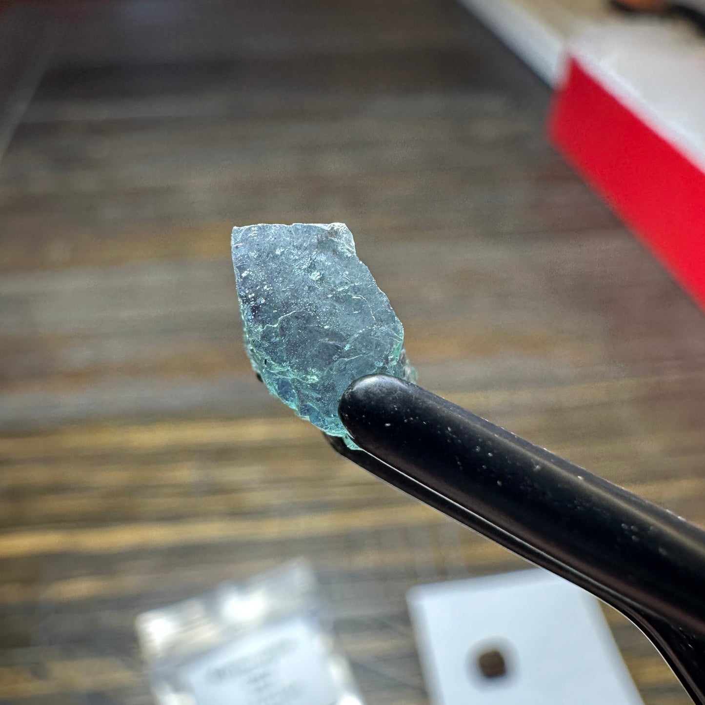 3.86ct Chrome KORNERUPINE Facet Rough