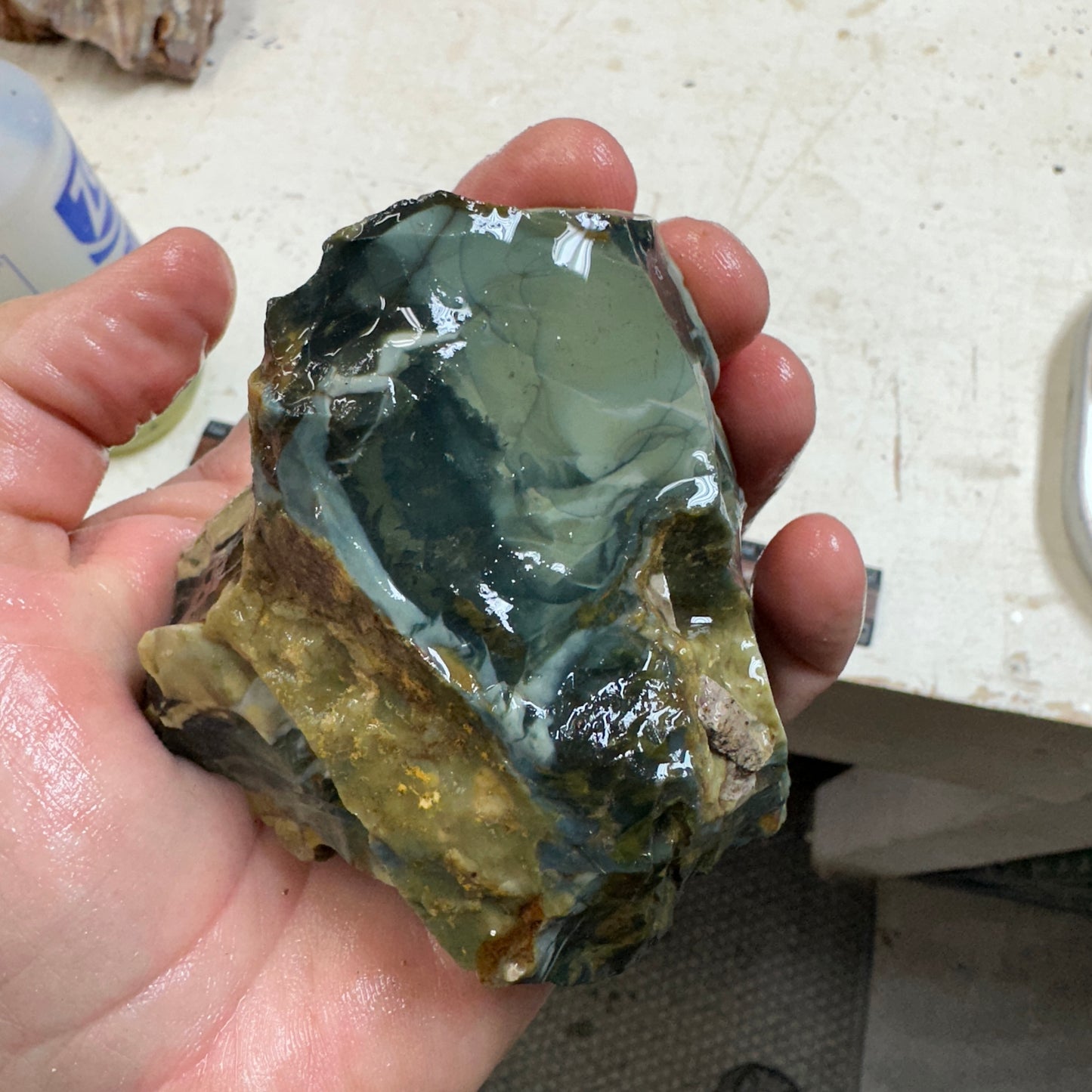 MORRISONITE JASPER Rough - 1.12 Pounds