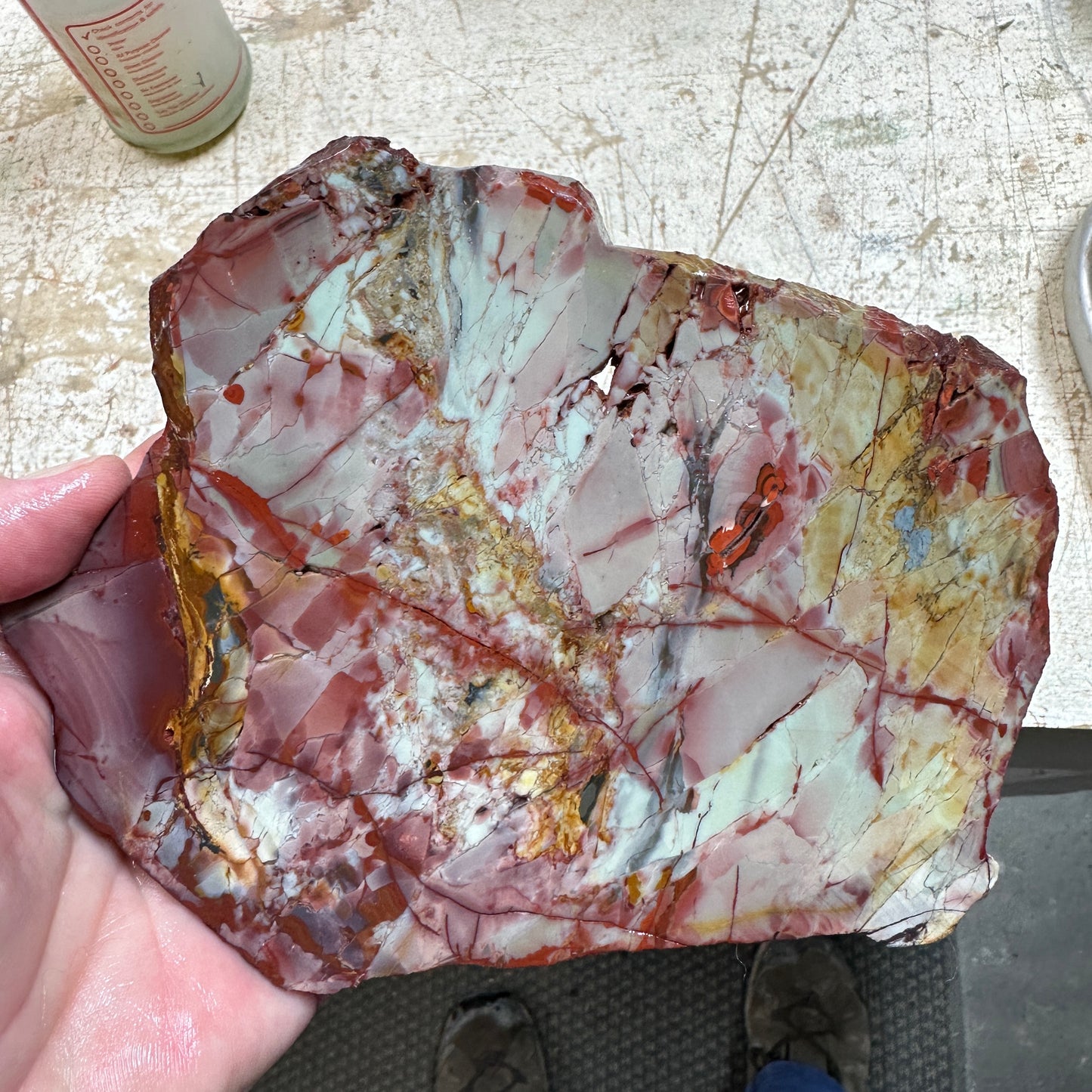 MESCALERO JASPER Slab - 326 grams