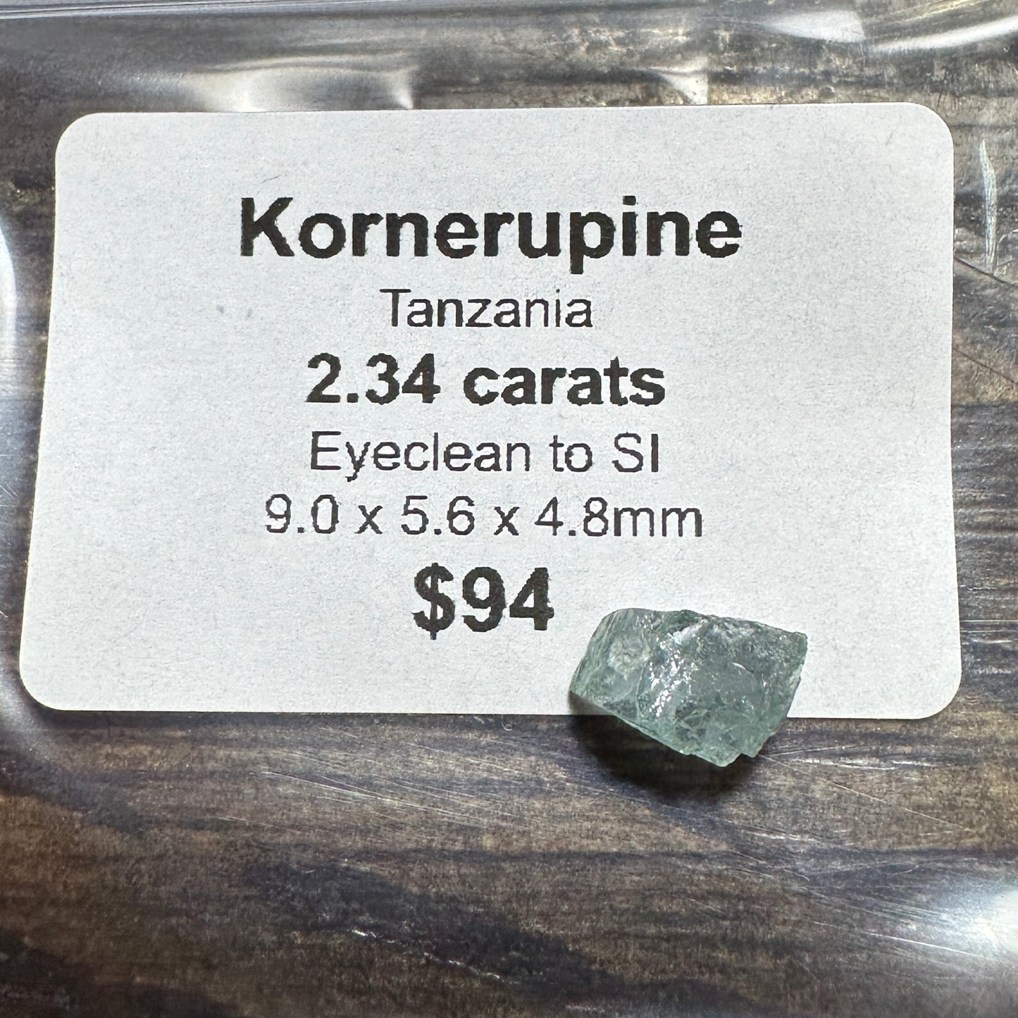 2.34ct KORNERUPINE Facet Rough