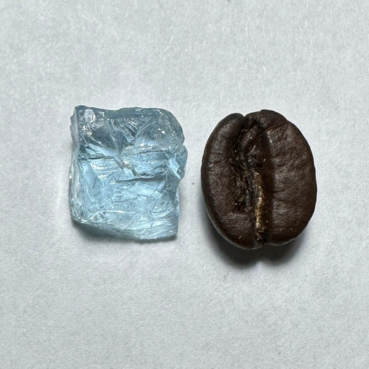 4.95ct AQUAMARINE BERYL Facet Rough