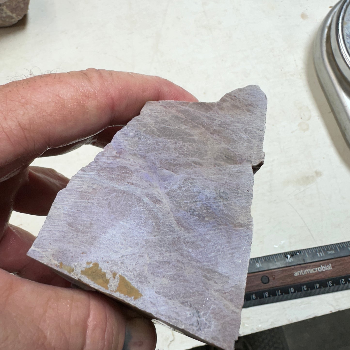 TURKISH PURPLE JADEITE Faced Rough - 1.52 Pounds