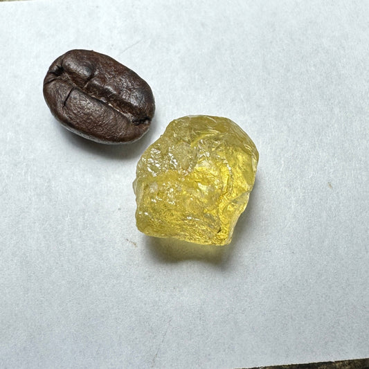 7.63ct GOLDEN BERYL Facet Rough