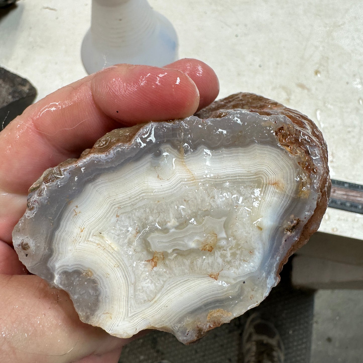 MOROCCAN AGATE Rough - 1.84 Pounds