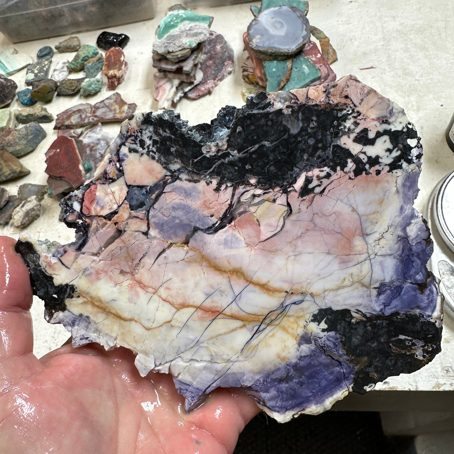 TIFFANY STONE Slab - 425 grams