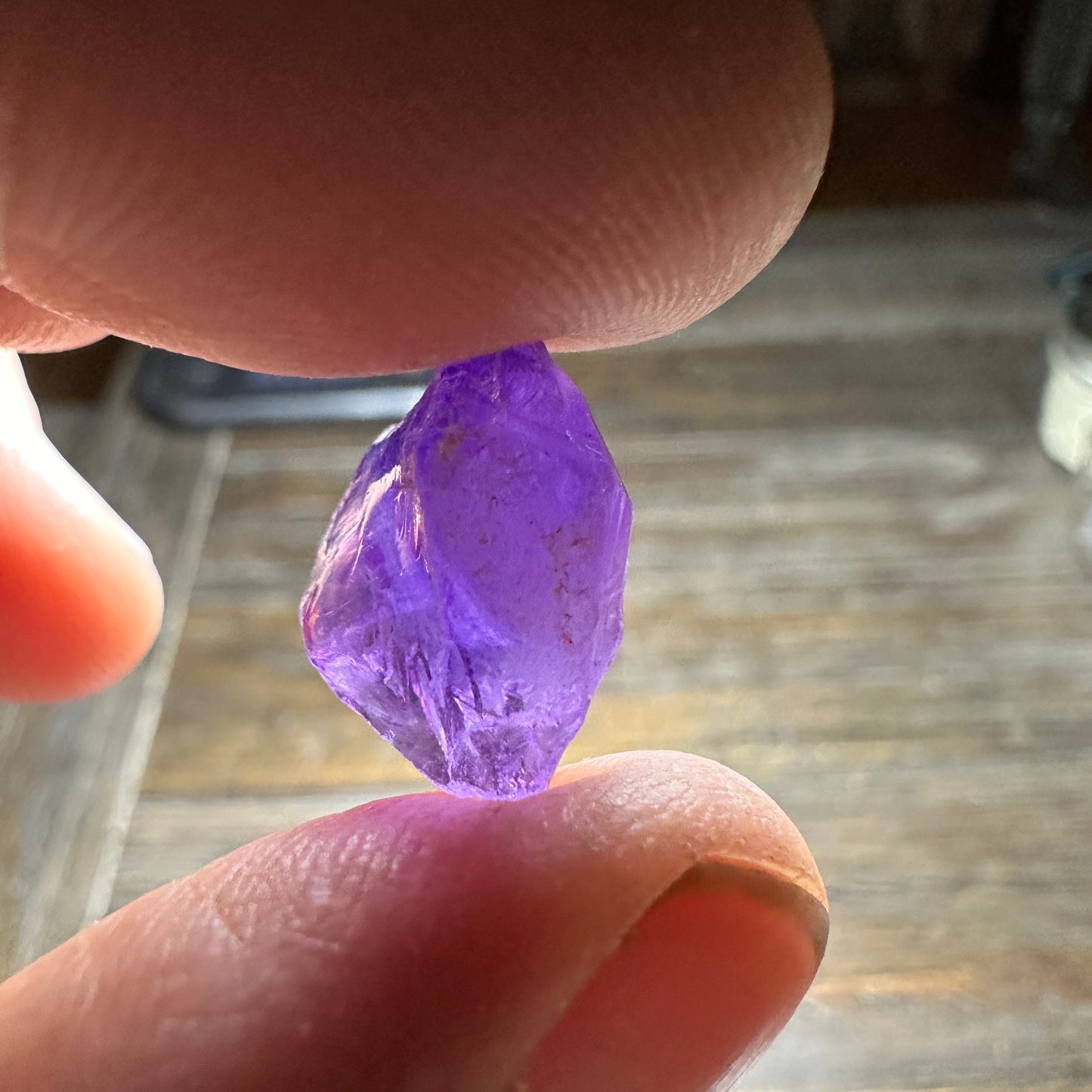 17.4ct RWANDAN AMETHYST QUARTZ Facet Rough