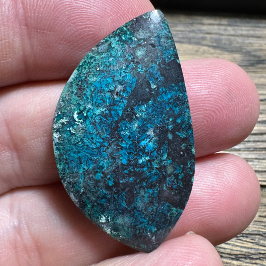 SHATTUCKITE CUPRITE cabochon