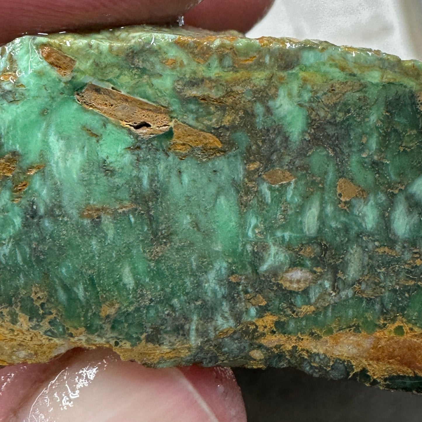 AUSTRALIAN VARISCITE Faced Rough - 77.1 grams