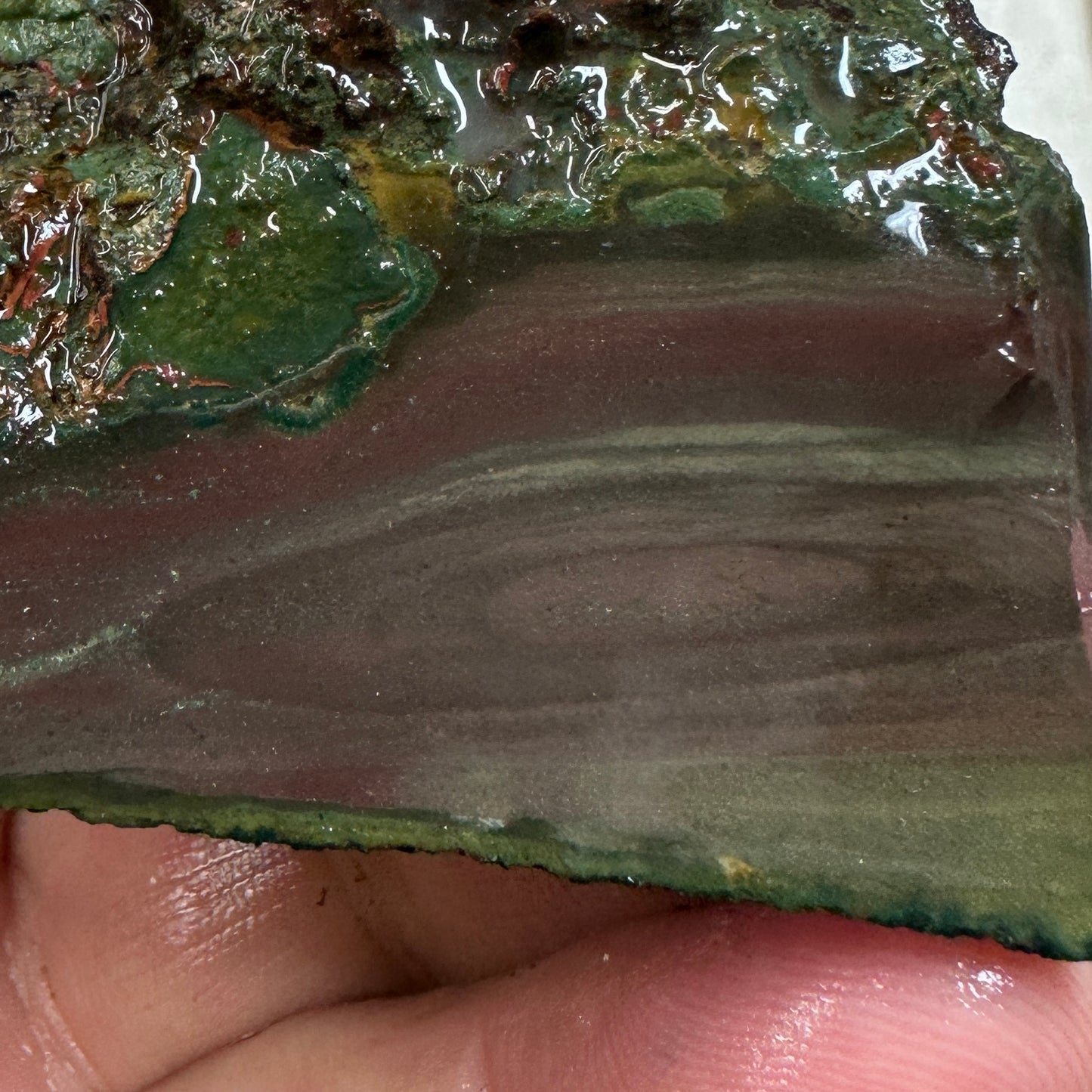 Orbed ECHO RIDGE JASPER Rough - 0.23 Pounds