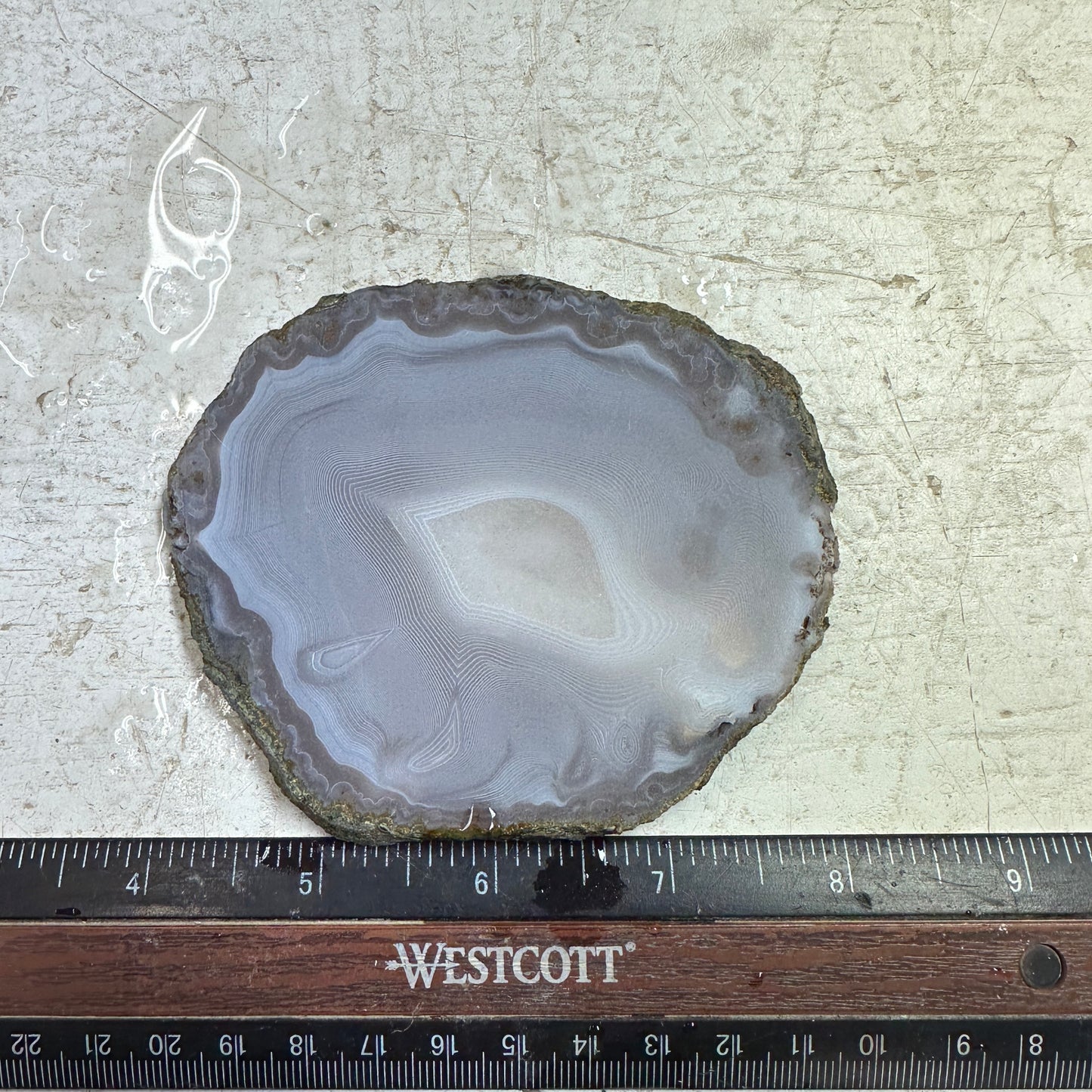 MOROCCAN SHADOW AGATE Slab - 112 grams