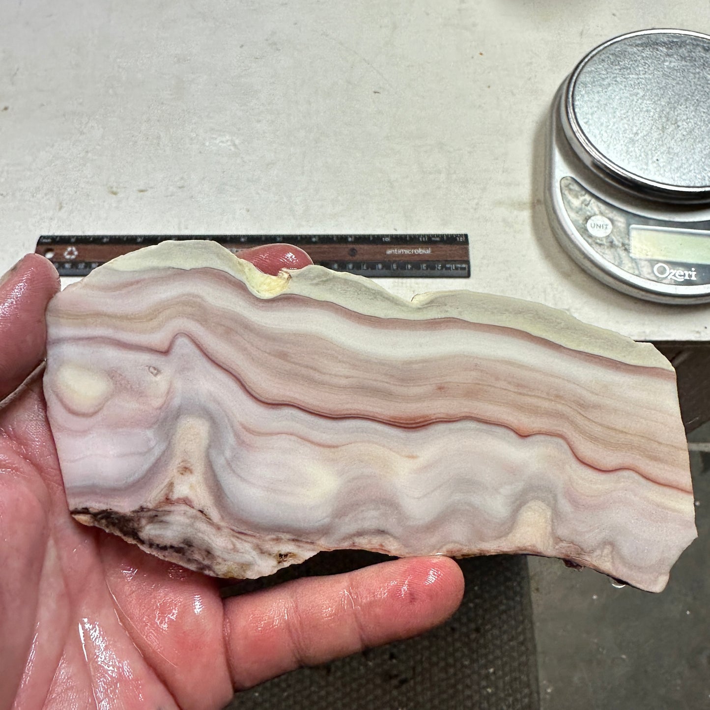 WINDY MOUNTAIN AGATE Slab - 184 grams