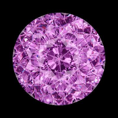 'Tenacity' Complex Round Cut Faceting Design